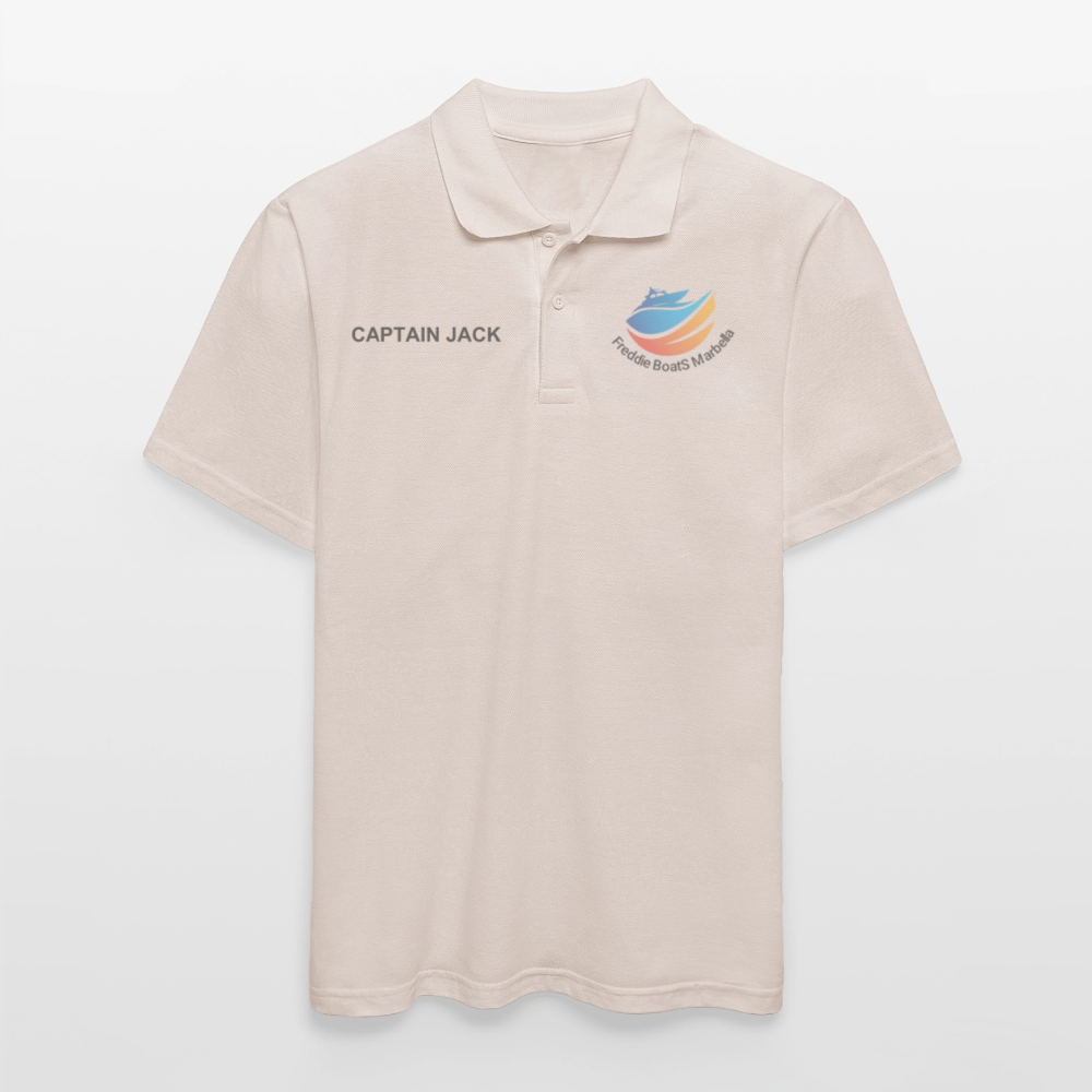 Men's Polo Shirt Captain - beige