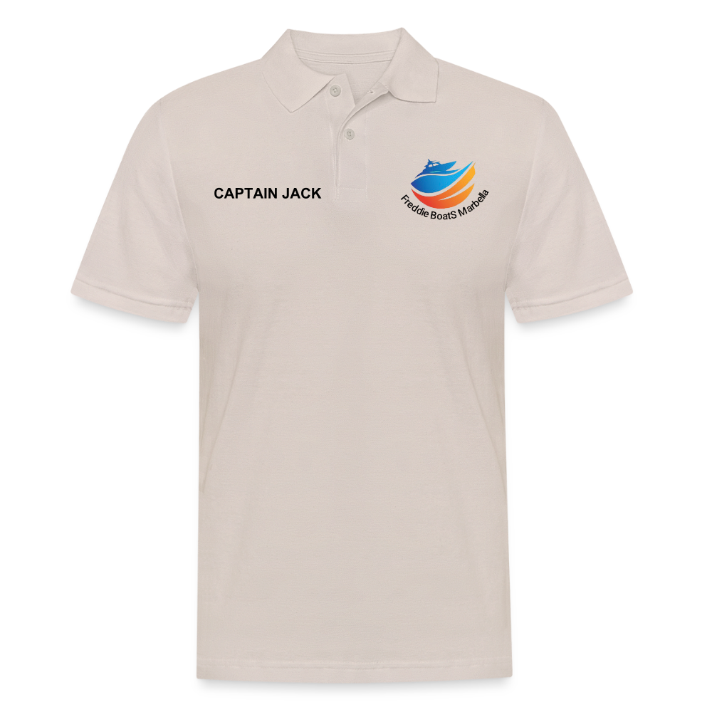 Men's Polo Shirt Captain - beige