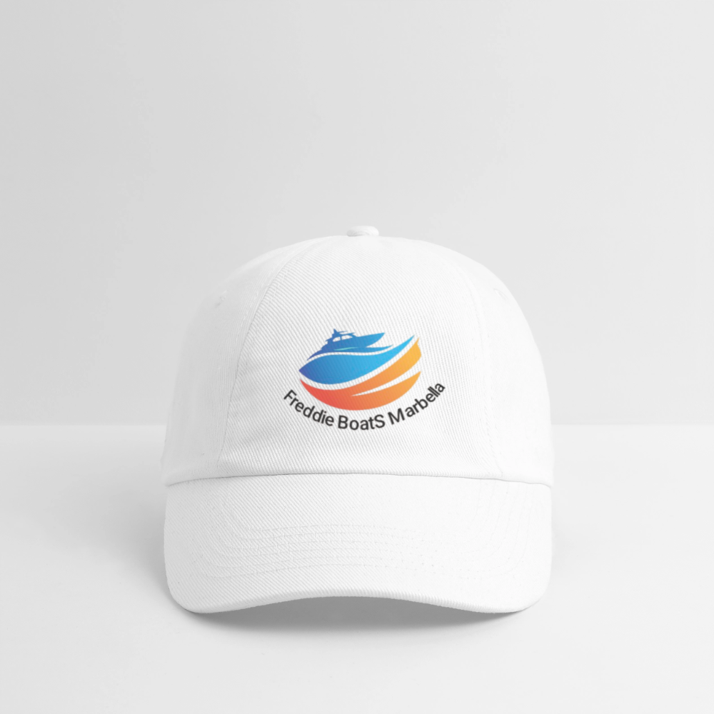 Baseball Cap - white/white