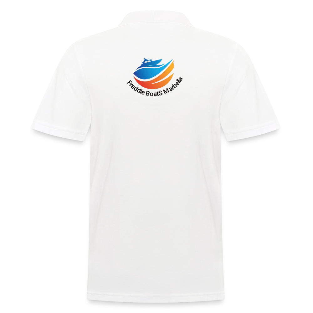 Men's Polo Shirt Captain - white