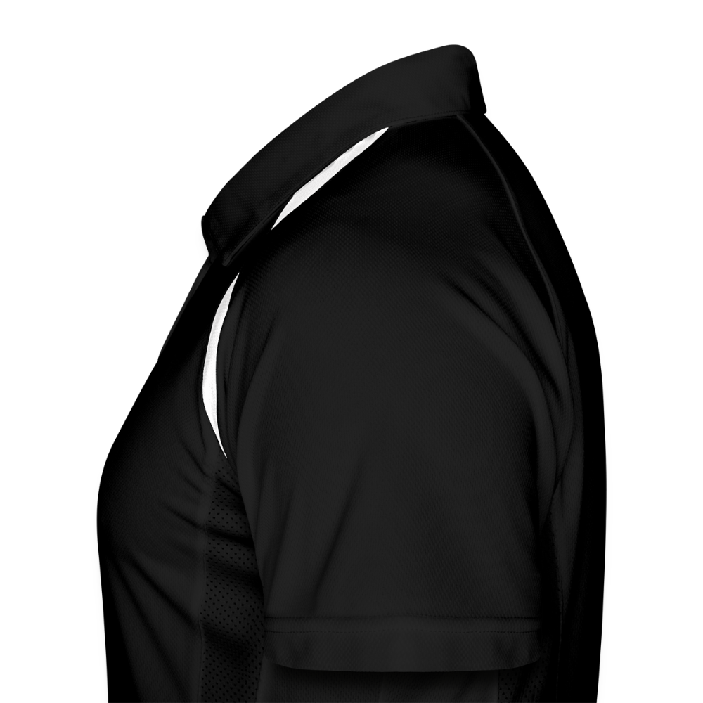 Men's Polo Sport CoolDry Captain - black/white