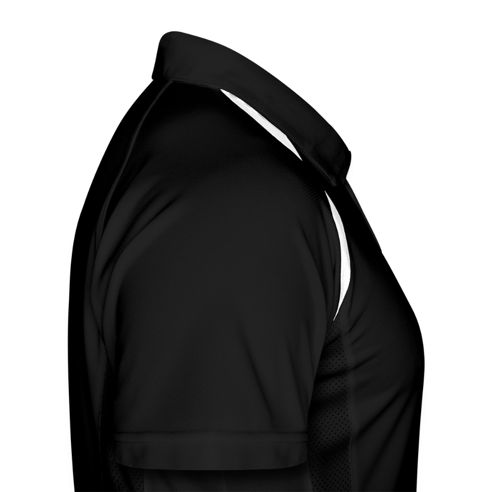 Men's Polo Sport CoolDry Captain - black/white