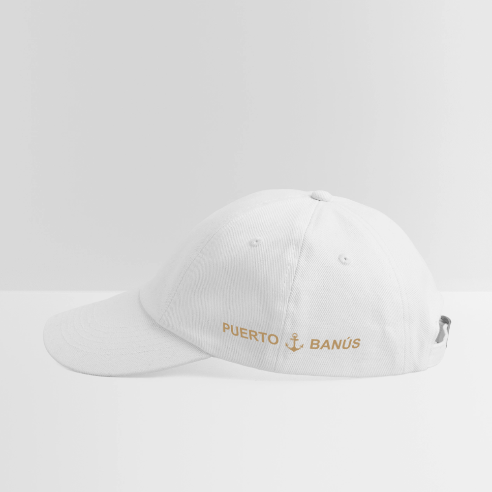 Baseball Cap - white/white